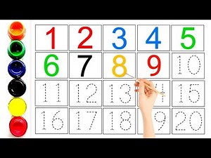 Counting Numbers 123 | Write and Read numbers | 123-learning for kids | 1-100 | 123-counting 100 तक