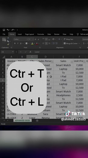أجمل طريقة تعمل بيها فلتر في الاكسل #Advanced_excel #excel #financialanalyst #طور_ذاتك #cairo #السعودية🇸🇦 #السعودية #مصر #الكويت #الامارات #دبي #قطر #طور_نفسك #اتعلم_علي_تيك_توك #اكسل #أحمد_زعزع #ahmed_za3za3