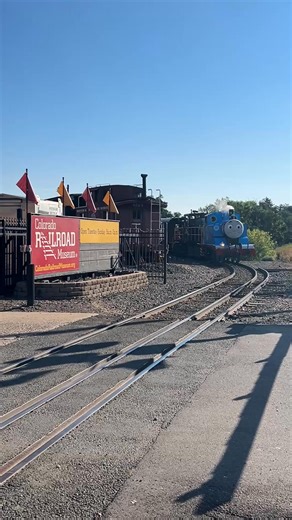 Peep Peep! It's #ThrowbackThursday and today we are looking back at last year's fun-filled Day Out With Thomas™ event! Thomas can't wait to see everyone out at the Museum in September for the Party Tour! 🚂🎉 | Colorado Railroad Museum