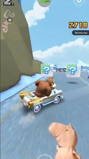 Peppa Pig juega Mario Kart Tour #shorts