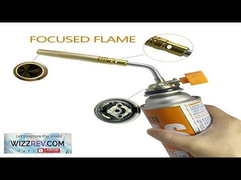 1PC Outdoor Camping BBQ Portable Soldering Heat Gun Butane Burner Welding Gas