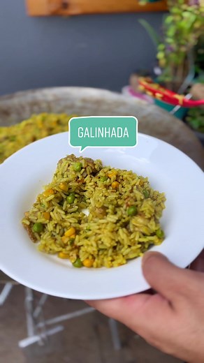 Delicious Galinhada Recipe in a Traditional Brazilian Pan