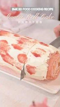 Guava Roll Cake 🍰 Sweet, Tropical & Easy to Make Recipe!