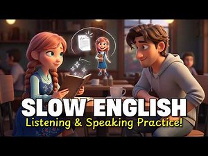Slow English Conversation For Beginners | Listening & Speaking Practice