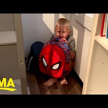 Mom practices active shooter drills with 5-year-old son in viral video l GMA