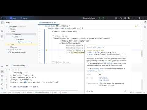 Hashmap with Streams in Java 8