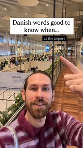 Are you also tired of the Danish winter — the snow, the cold, the never-ending darkness? ❄️✈️ If you’re dreaming of escaping it all and heading to the airport, here are a few Danish words that are good to know before you take off: • Bagage — luggage • Rulletrappe — escalator • Sikkerhedskontrol — security check • Toldfrit — duty-free (the happiest place in the airport) • Paskontrol — passport control • Flyver — airplane Learn the words, survive the airport, and leave winter behind — at least for