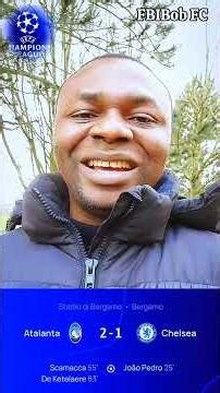 UCLNews: #enzomaresca has thrown #chelseafc &fans #underthebus. 2-1loss to #atalanta is unacceptable