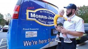 One of the best things about supporting @Levine Children's is how personal it is for MANY of our employees. Watch one employee's story (and see his precious family) join us in raising money for this amazing place right here in our own backyard! We're taking over some of the top radio stations in Charlotte TOMORROW at the hospital for the Secret Santa Radiothon. Learn more and donate early here: https://morrisjenkins.com/santa | Morris-Jenkins