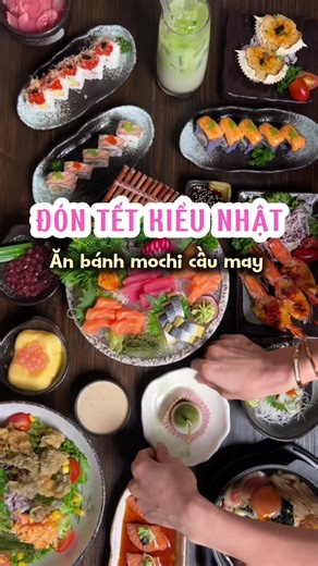 Người Nhật sẽ có món bánh đặc trưng nào trong dịp lễ Tết ? Mọi người có đoán ra được hong nè 🌸✨ #kimochisushi #comcuonngon #sashimi🍣🥰 #sashimi🍣🥰 #food