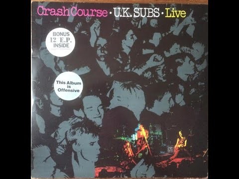 UK SUBS - Crash Course (Live) - 1980. #uksubs #betoramone #punk