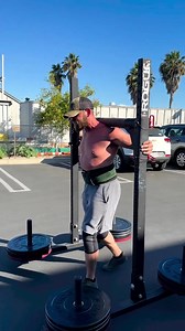Rogue customer Kenny prepping for his next Strongman competition with the Rogue Yoke https://www.roguefitness.com/strongman/sleds/yokes | Rogue Fitness