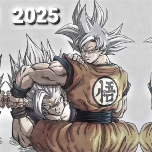Goku And Gohan in 1991 and 2025 ☠️#dbs #dbz #db #goku #gohan #shorts