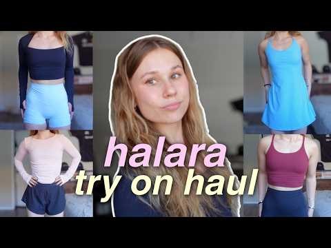 HALARA TRY ON HAUL | The Cutest New Activewear & Workout Sets