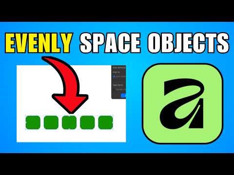 How To Evenly Space Objects In Affinity (2026) (Best Method)