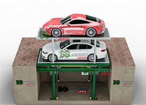 [Hot Item] Motor-Driven Vertical Car Lift Parking System for Auto Underground Vehicle Lift system