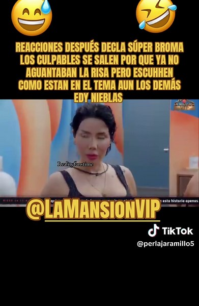 Reacciones después de la broma los culpables empiezan a reírse y se salen mejor de el baño pero los demás estan todavía hablando de eso y todavía falta que logren hacer la otra ándale EDDY todo por tu mensaje pasó esto @LaMansionVIP @HotSpanish #lamansionvip #lamansionviphotspanish #reaccionesdelabroma #paratiiiiiiiiiiiiiiiiiiiiiiiiiiiiiii #fypシ゚viral🖤tiktok