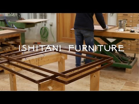 ISHITANI - Making Walnut Poster Frames
