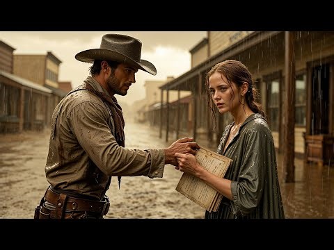 The Mail-Order Bride Arrived During a Storm, The Cowboy Said “You Bring the Rain I Needed”