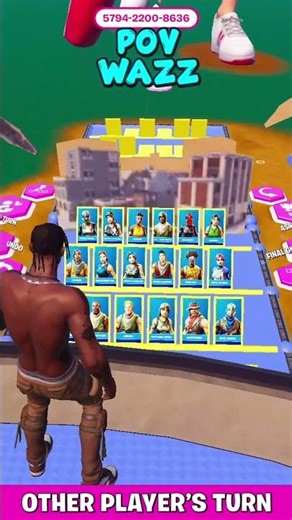 WHO IS IT with WAZZ SPECIAL SKINS OG on FORTNITE! 😂