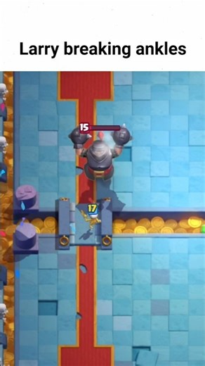 Larry breaking mega knights ankles