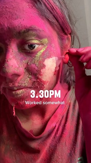 Shalini Paul on Instagram: "Kaisa laga hack?🤣 . . . . { holi 2025 , holi hacks, } #holi #holihacks #reels"