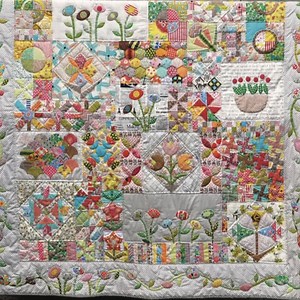 39K views · 590 reactions |  $1 Registration is BACK for our "Green Tea and Sweet Beans" Block of the Month!  FOR A LIMITED TIME ONLY, get started on this beautiful quilt for just a DOLLAR!!  Tap the "Sign Up" button below and enter code "MYFAVBOM" to receive your $1 registration fee. | Stitchin' Heaven Quilt Shop | Facebook