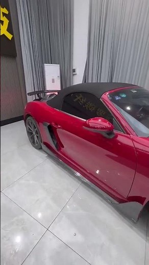 CONVERSION DRY CARBON BODY KIT for PORSCHE 718 982 CAYMAN BOXSTER UPGRADE TO GT4 2016+