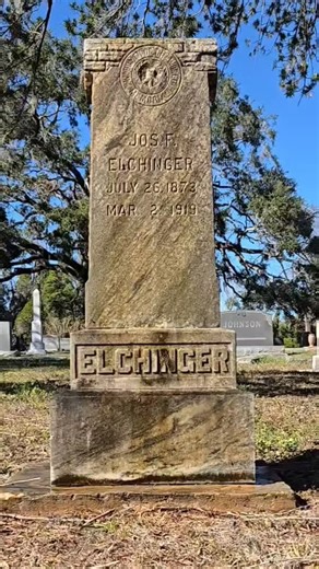The Good Cemeterian on Instagram: "Today's spectacular start to finish timelapse monument restoration video, this one of the Woodmen of the World variety, honors Alsace Lorraine, Germany native, husband, and father, Joseph Francis Elchinger who despite having lost his life far too soon, ultimately realized his American Dream. #Headstonecleaning #Germany #Family #Beautiful #History"