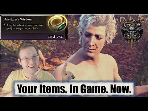 Baldur’s Gate 3 Modding Tutorial: How to Place Custom Weapons & Armor In-Game