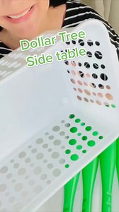 Let’s make a Dollar Tree side table! Happy crafting!🌿✨ | Olivia's Romantic Home DIY