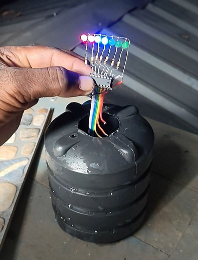 Water level indicator circuit ഉണ്ടാക്കിയാലോ #electronics #diy #creative | Febin Feb