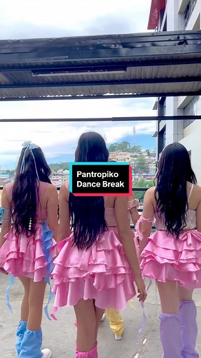 Pantropiko dance break dance cover 🌸✨ | A sneakpeek of what Bini saw upon arrival for their rehearsals #bini #ppop #biniverse #ubgraces #dance @lhyks @anneison @YVZ @noshieee