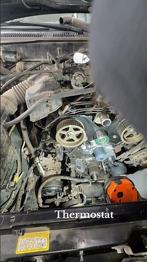 2000 TOYOTA 4RUNNER 3.4 V6 timing belt replacement #toyota