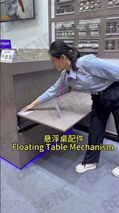 Floating Table Mechanism #homeorganization #storagesolutions