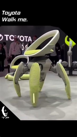 Walke me, la silla caminante de Toyota. #ToyotaWalkeMe #Toyota #IA #robótica #WalkeMe