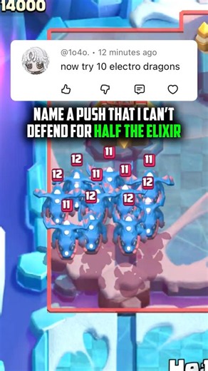 10 Electro Dragon’s vs 11 elixir 💚