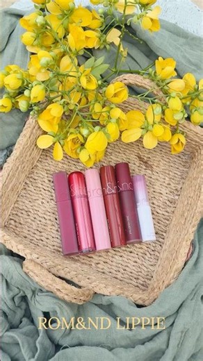 Rom&nd lip products !!!❤️ #romand #lipproducts #koreanliptint#viral