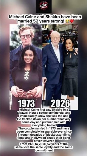 Michael Caine Married Shakira Caine In 1973 & 52 years later, they are still together!
