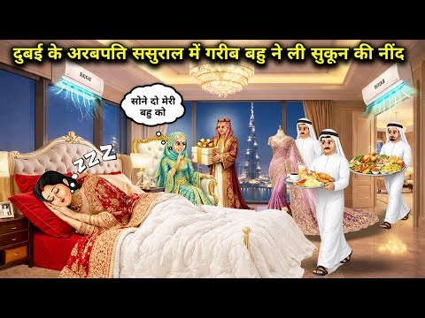 अरबपति ससुराल में गरीब बहू ने ली सुकून की नींद ||Poor daughter-in-law sleeps peacefully in Du