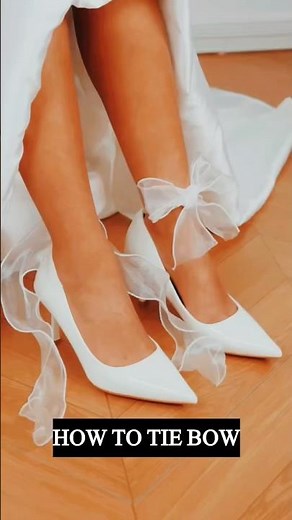How to Tie a Perfect Bow 🎀 Easy Step-by-Step Tutorial#viralvideo #highheels #bow