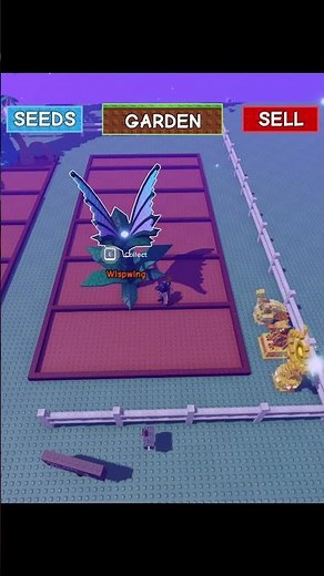 Wispwing Seed Showcase (Roblox Grow a Garden) #roblox #growagarden