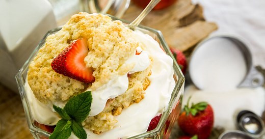 Grandma's Old Fashioned Strawberry Shortcake