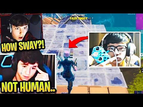 Pros amazed Spectating Faze Sway insane Controller Movement & Retakes in 4v4 Zone Wars!