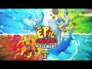 THE EPIC ANIMALS 4 Elementi SERIE 2