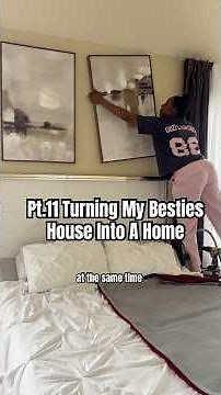 Turning My Besties House Into A Home While She’s Deployed Pt.11 #aestheticroomdecor #homedecor #diy