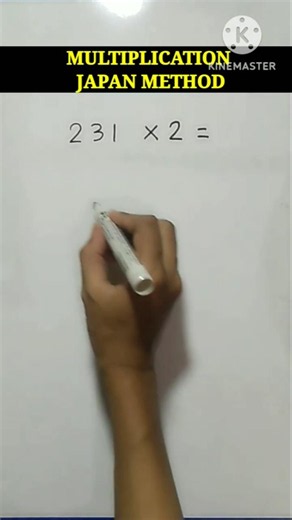 Japan Multiplication Trick - 231 x 2 = 462 in 3 Seconds!