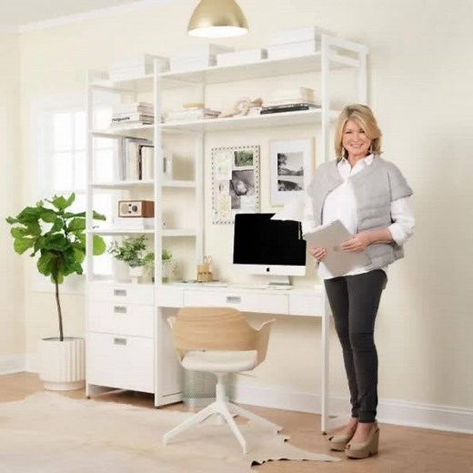 2.2K views · 53 reactions | Upgrade your work space at home. Easily configure and customize an office that keeps you productive and organized. | California Closets | Facebook