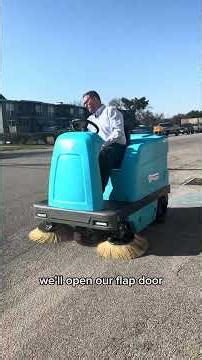 X-Sweep 61 Rider Sweeper Demo | Intelligent Design Manufacturing