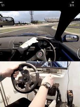 Subaru Impreza 22B WRX STI Suzuka Circuit Logitech Steering Wheel #dkgv #forzamotorsport #subaru